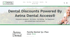 Desktop Screenshot of dentalpluscard.com